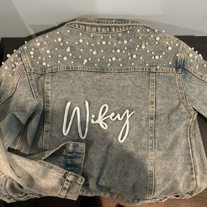 “Wifey” Denim Jacket